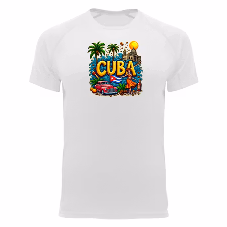 Tränings Tshirt Playa Cuba
