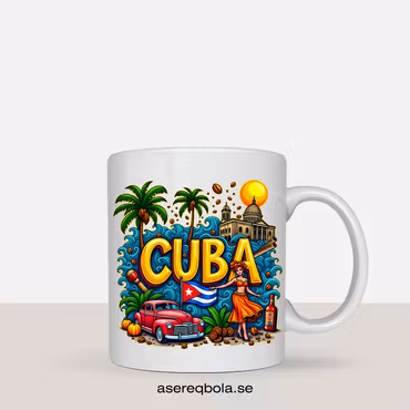 Kubansk Mugg Habana Cuba