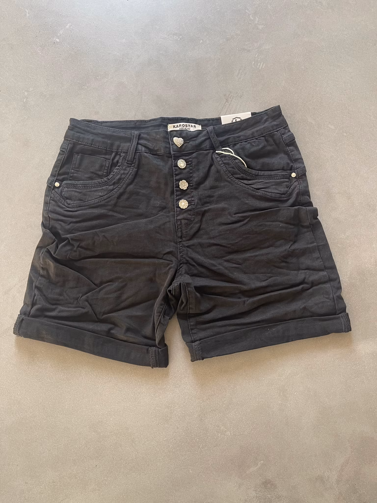 Shorts - Molly - Svart