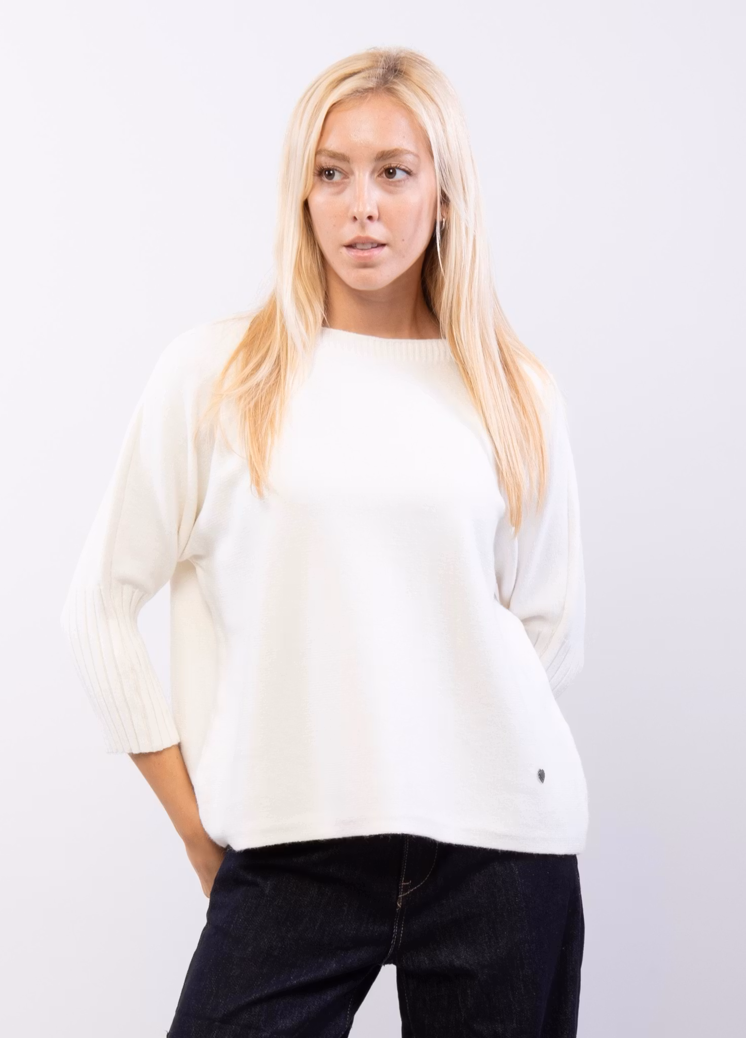 Tröja- Livia - Vit