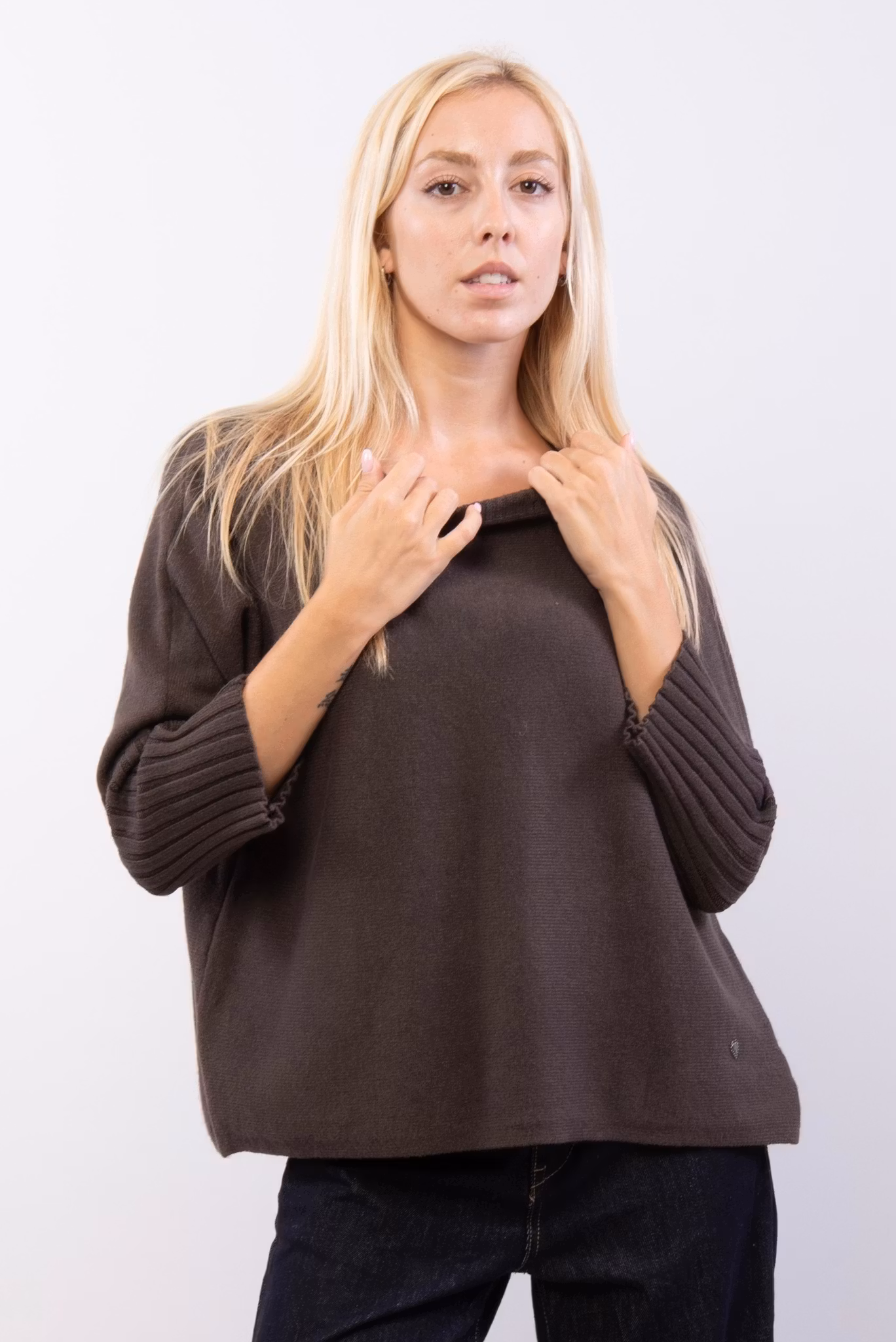 Kopia Tröja- Livia - Kaki