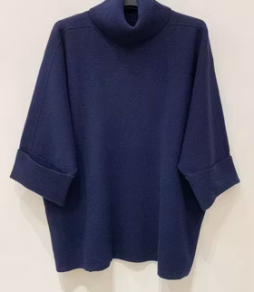 Tröja - Polo - Marinblå