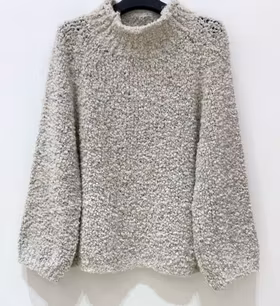 Tröja - Bouclettes - Beige