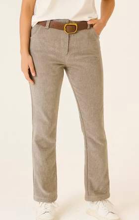 Erbjudande - Mirakelbyxa - Velour - Beige