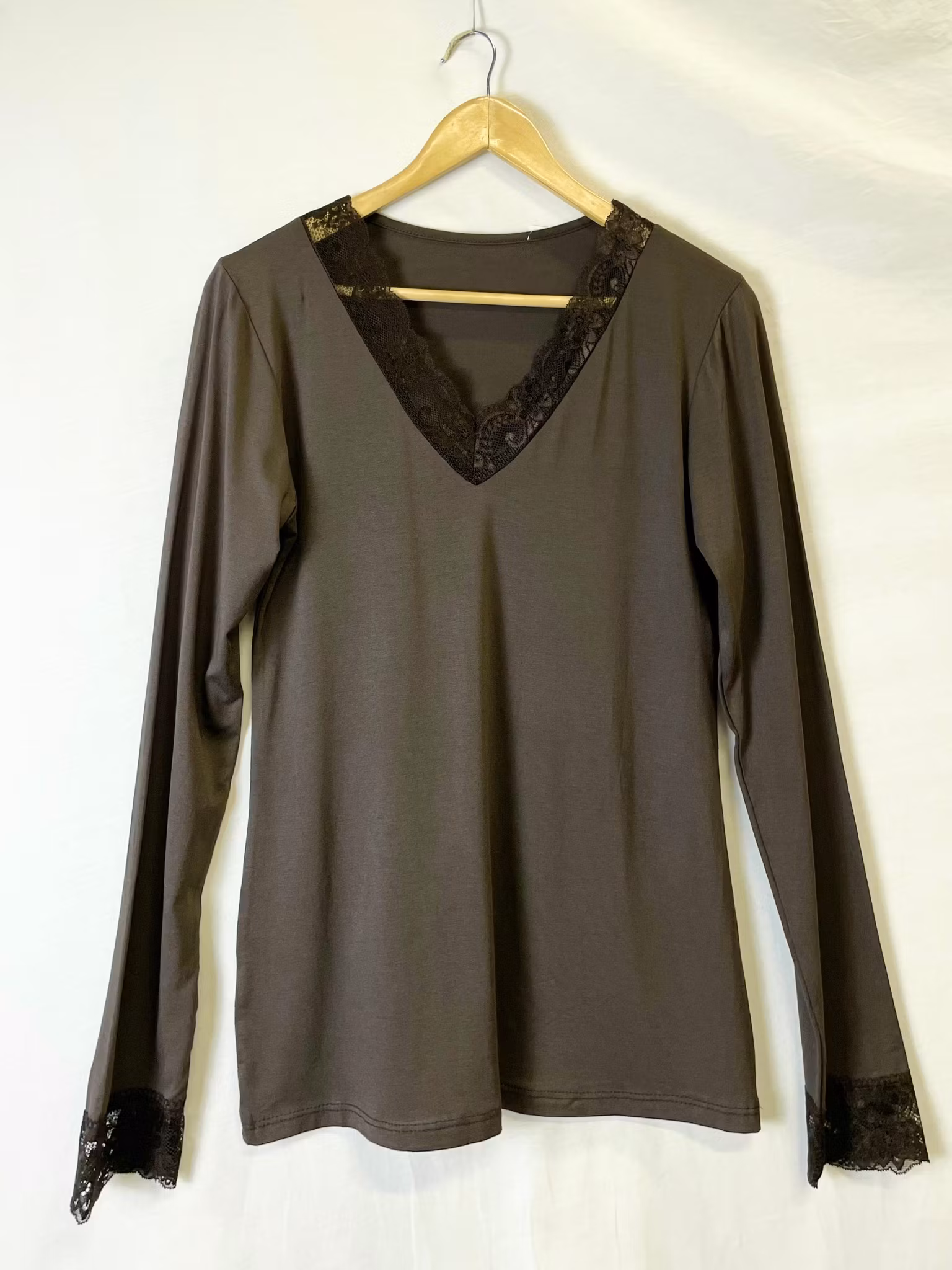 Spets Topp -  Mille - Choklad