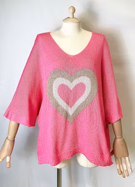 Topp - Smilla - Cerise