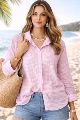 Skjorta - Ella - Rosa