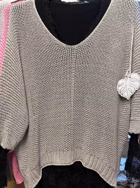 Tröja- Glesstickad - Flera Färger