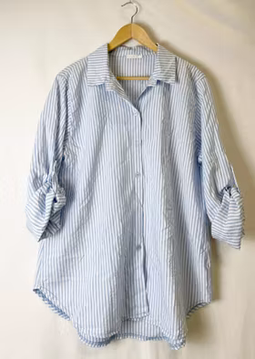 Skjorta - Ethel - Ljusblå