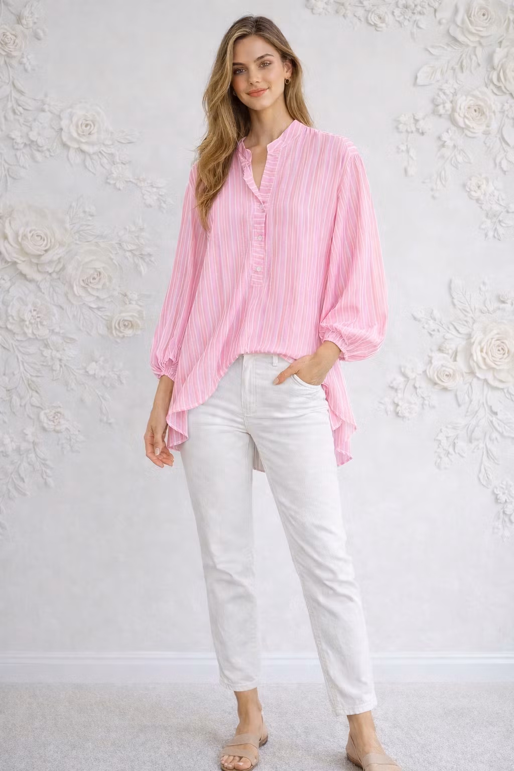 Skjorta - Elsa - Bubbelgum