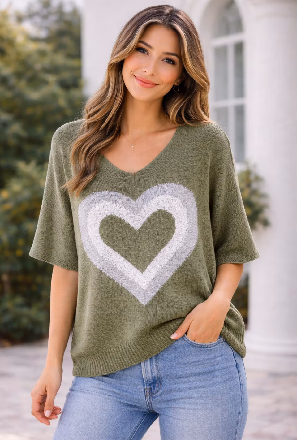 Topp - Smilla - Kaki