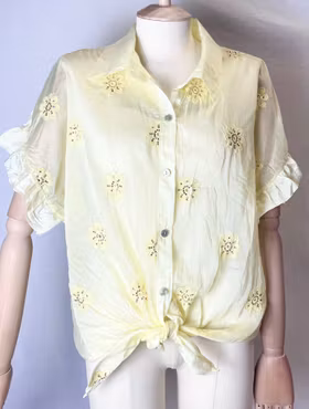 Skjorta - Elvira - Gul