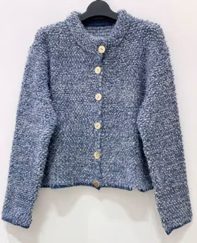 Kofta - Bouclettes - Blå