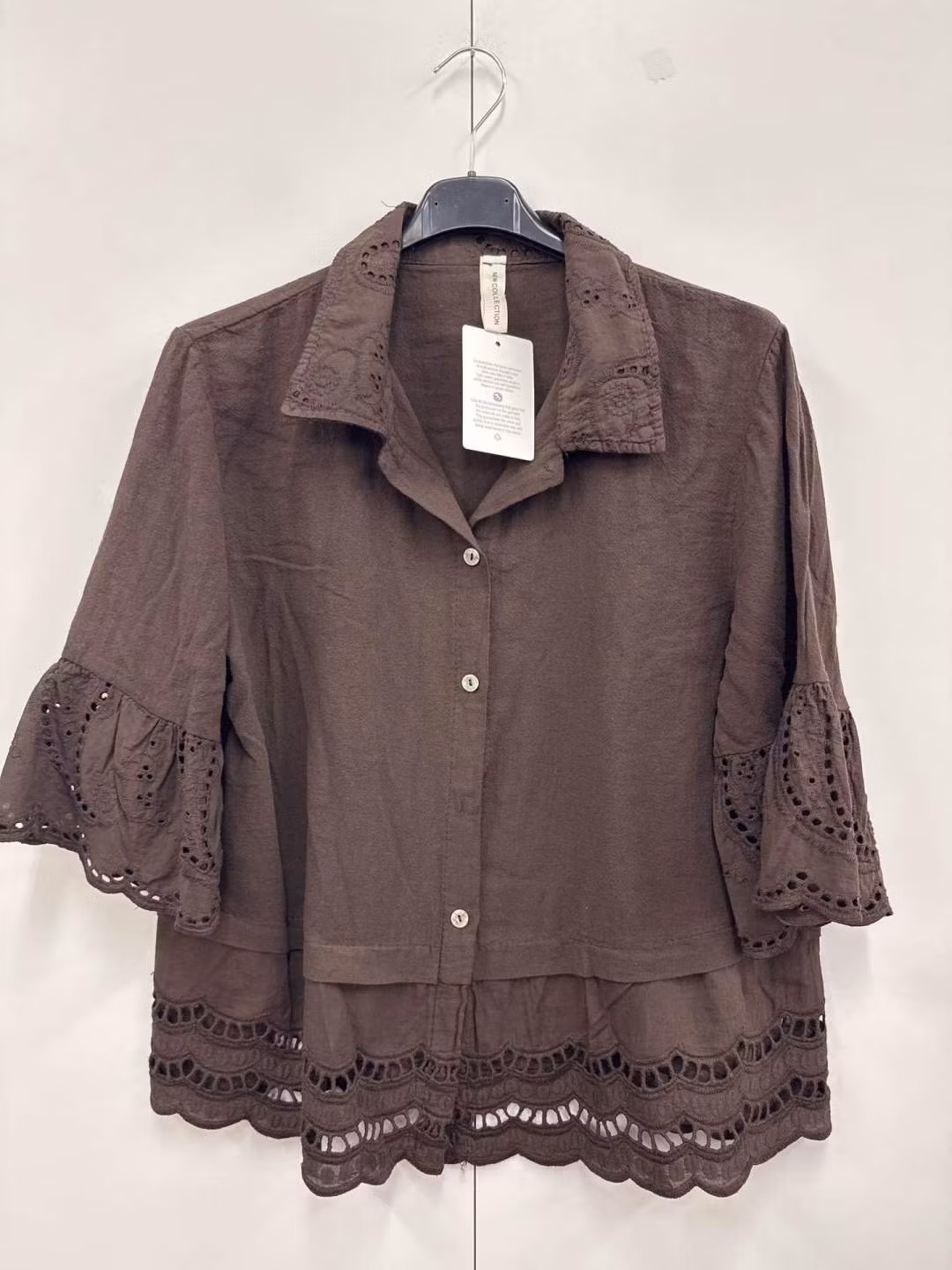 Blus - Magnolia - Brun