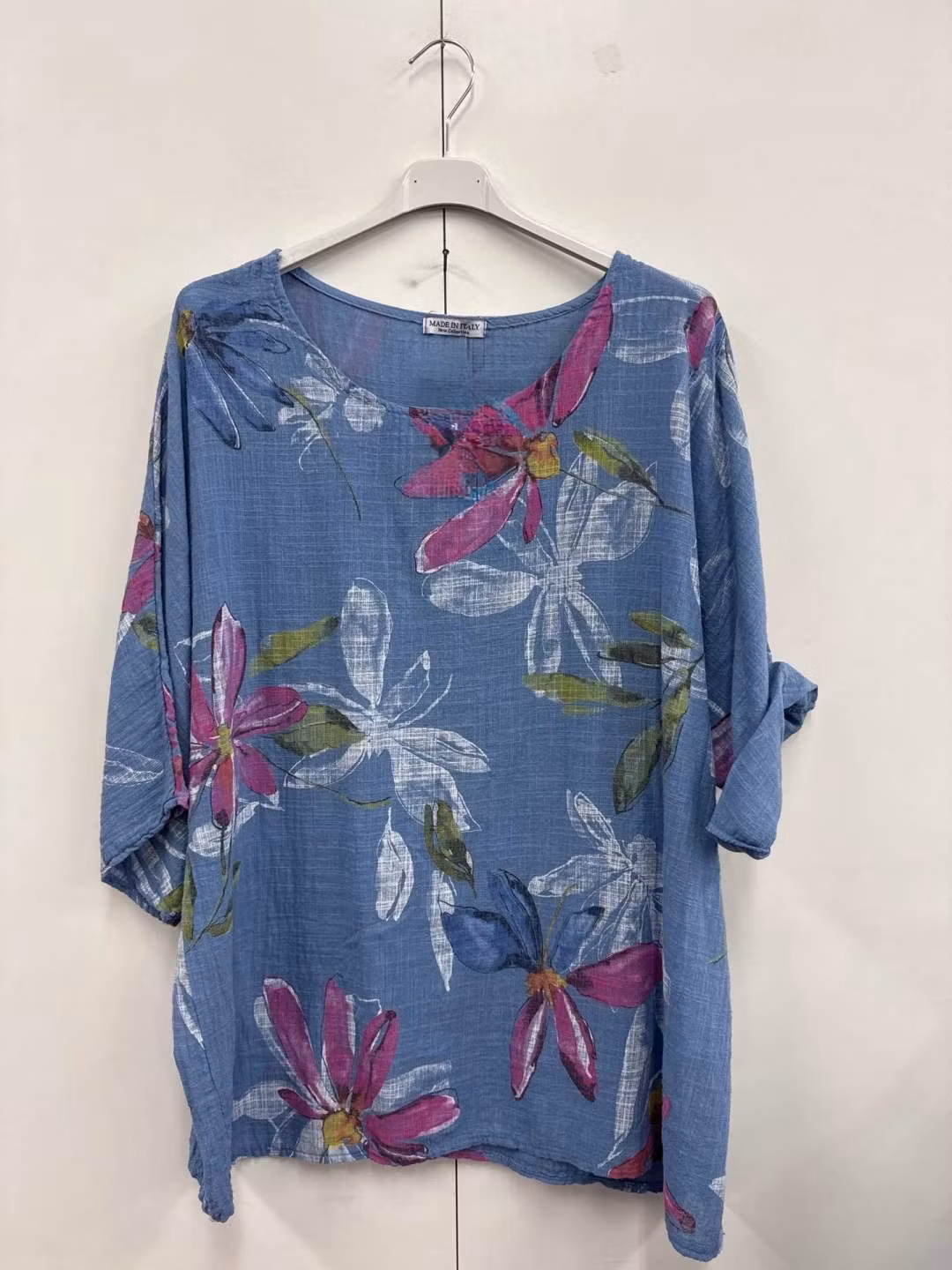 Topp - Betty - Jeansblå
