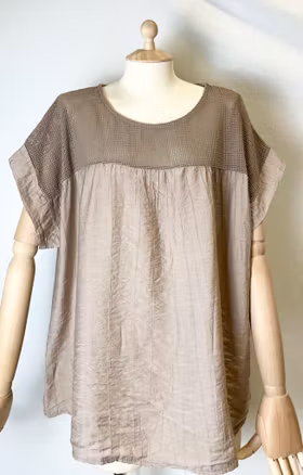 Topp - Boel - Taupe