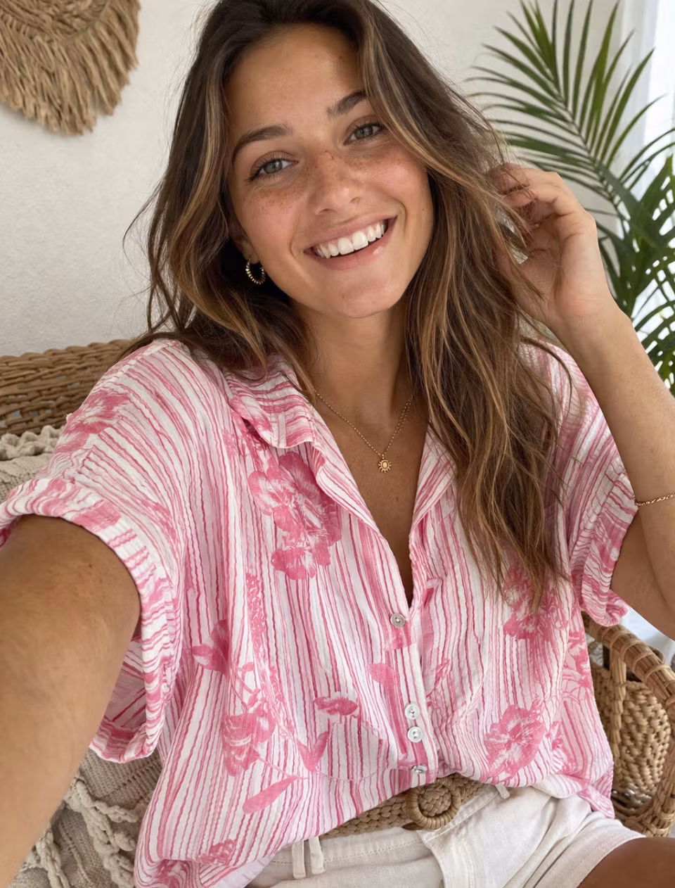 Topp - Malin - Fucshia