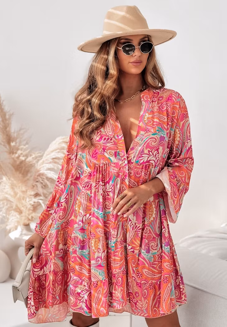Klänning/Tunika - Lovis - Cerise