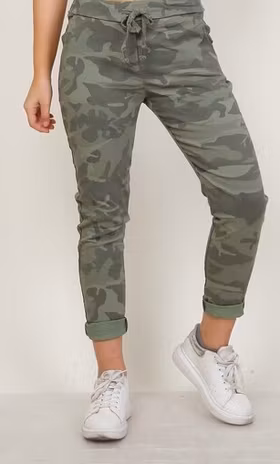 Mirakelbyxa - Camo - Kaki