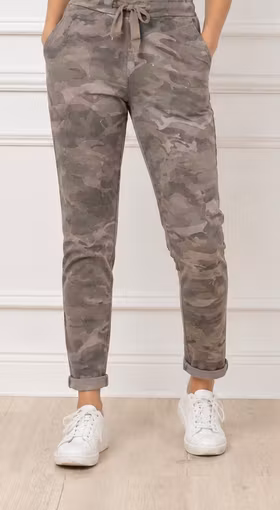 Mirakelbyxa - Camo - Taupe