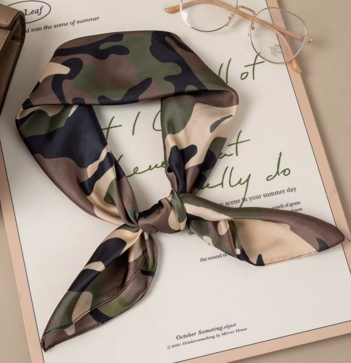 Sjal - Camo