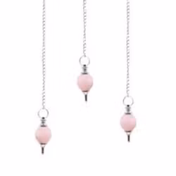 Kulpendlar - rosenkvarts