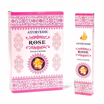 Ayurvedic Masala‑Rökelsepinnar Ros
