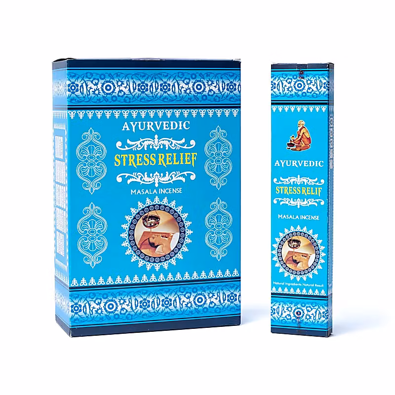 Ayurvedic Masala‑Rökelsepinnar – Stress Relief