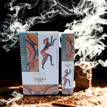 Golden Copal & Arruda – Naturliga Rökelsepinnar