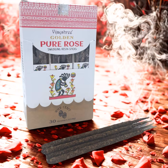 Golden Rökelsepinnar av Harts – Ren Ros