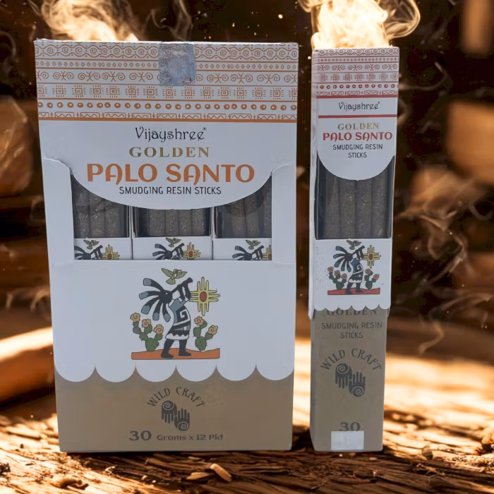 Golden Rökelsepinnar av Harts – Palo Santo