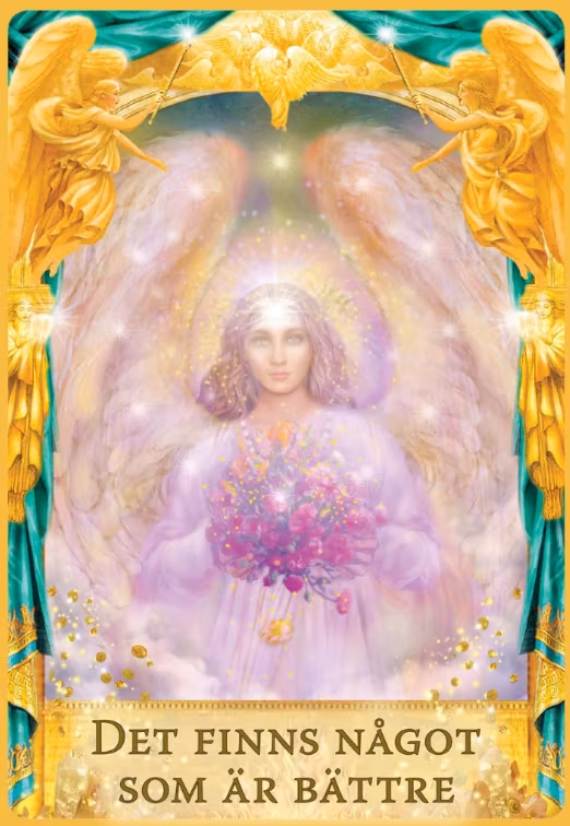 Änglasvar orakelkort (på Svenska)