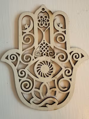 Dekoration Fatimas / Hamsas Hand