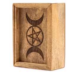 Liten Tarotbox med Korthållare