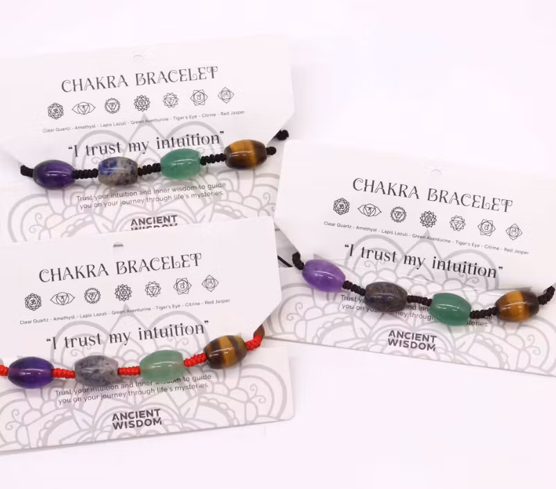 Chakra Strängarmband – Pärlor