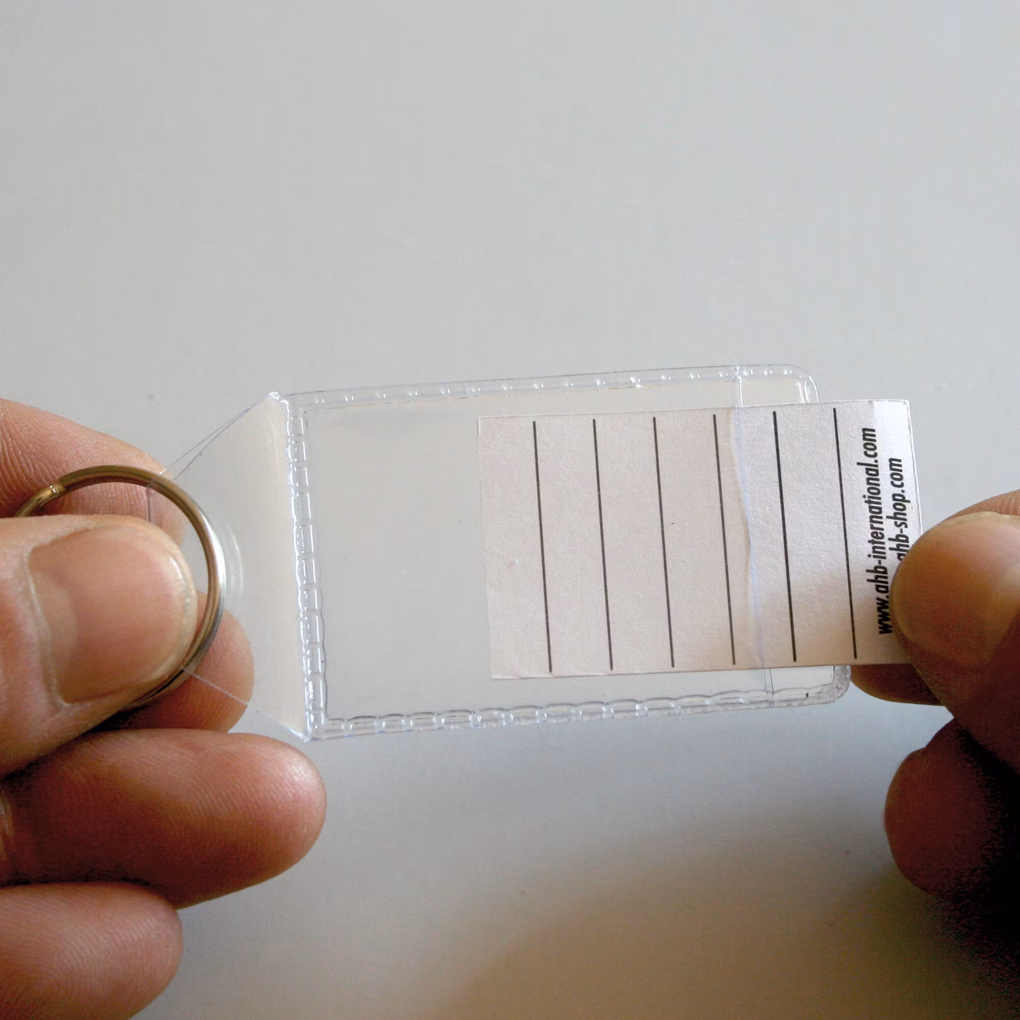 Keytags i mjuk PVC, 100st
