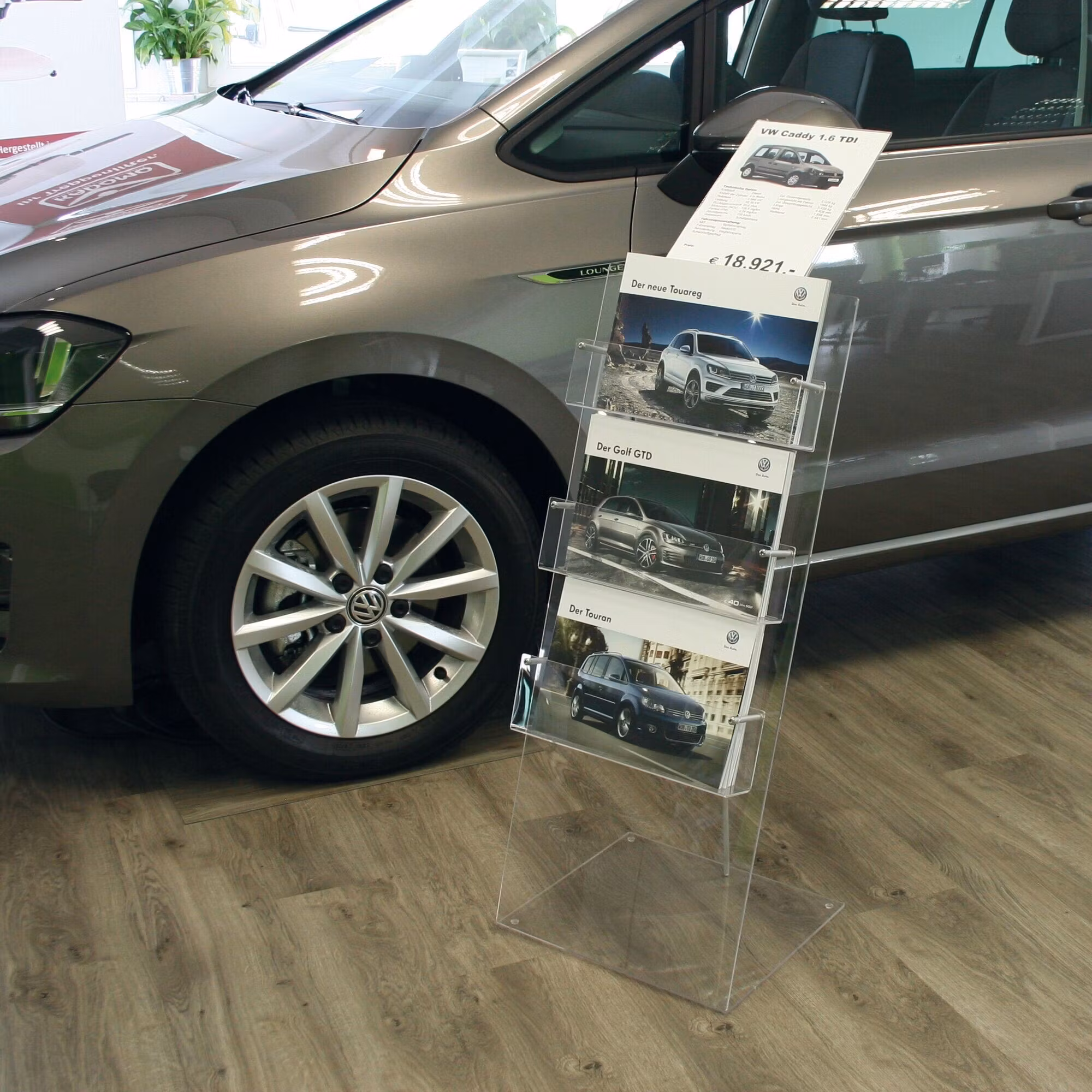 Broschyrställ