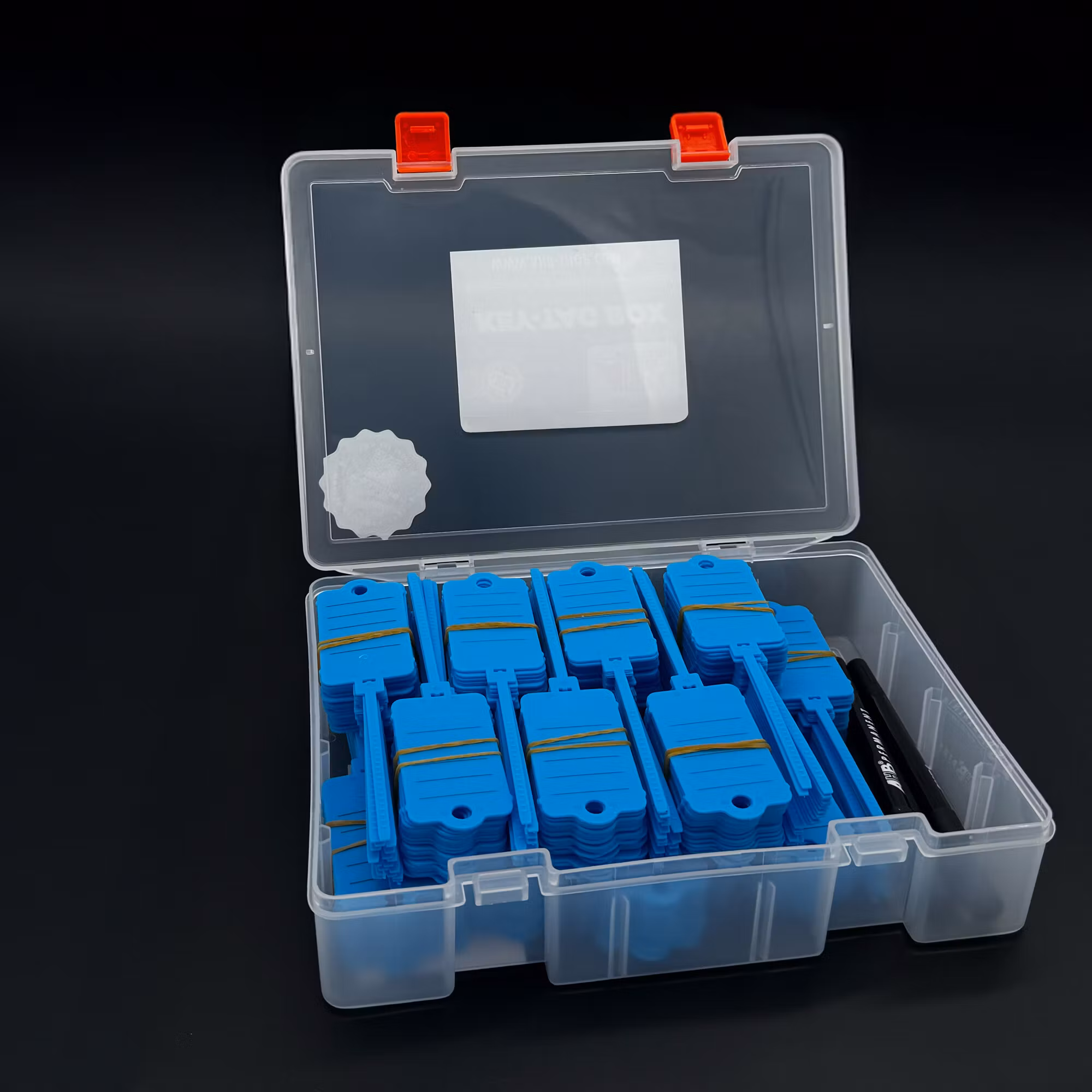 Keytag set  med 300 st/förpackn.