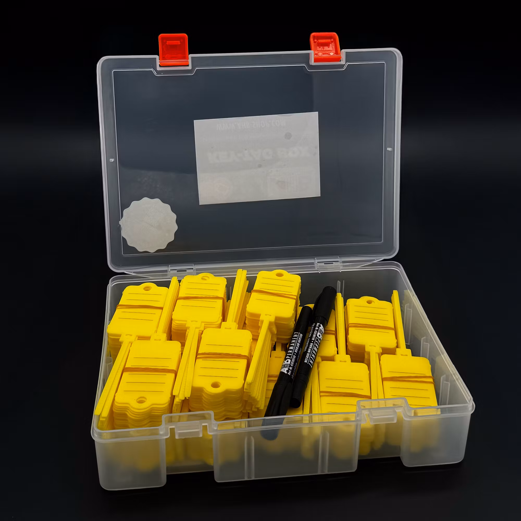 Keytag set  med 300 st/förpackn.