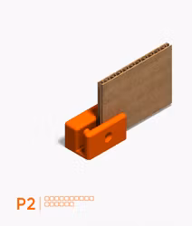 P2 - Popiloq Rak koppling (16st)