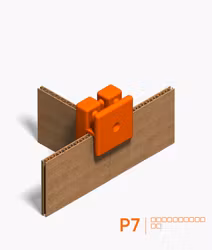P7 - Popiloq Dubbel T-koppling (12 st)