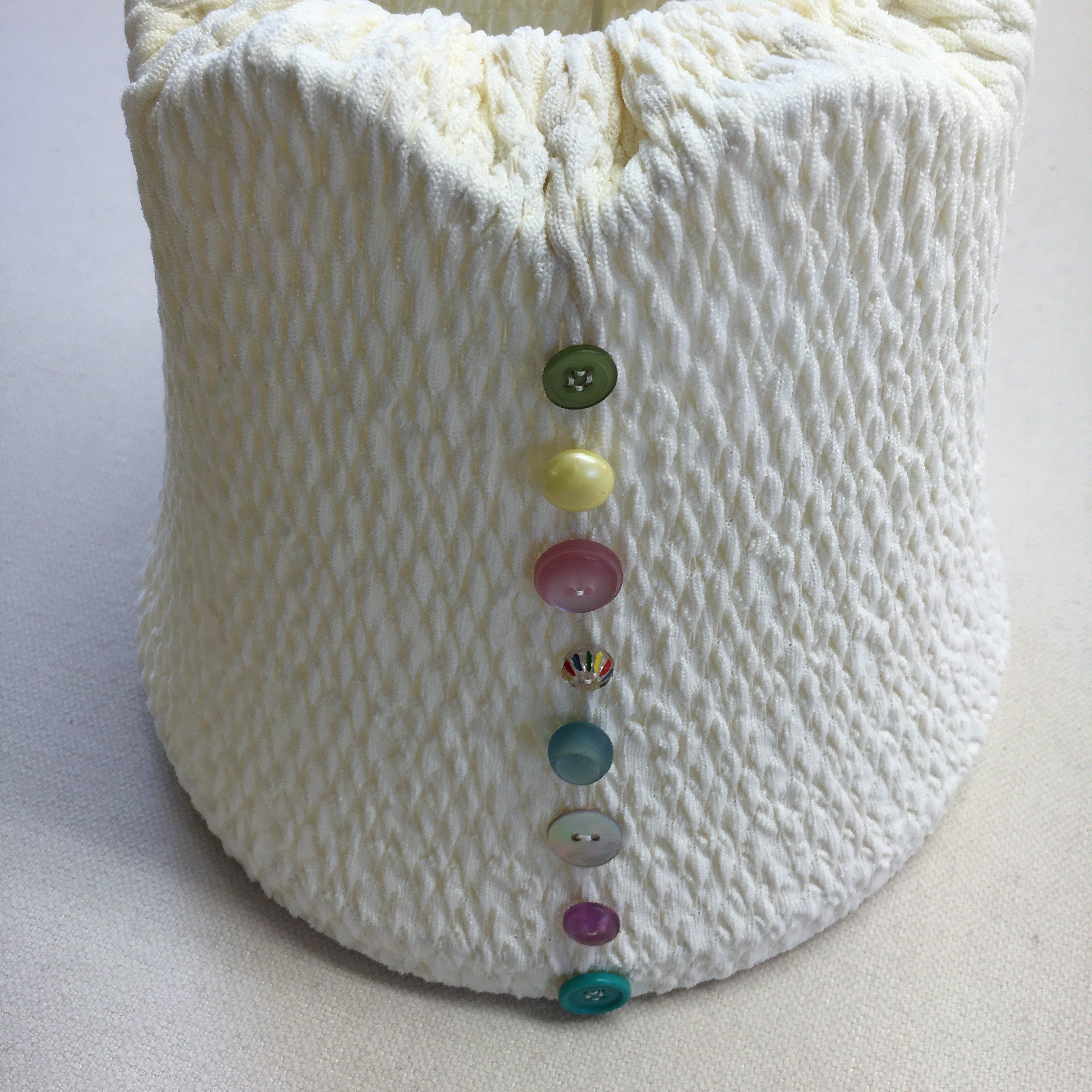 Lampskärm Jersey Button