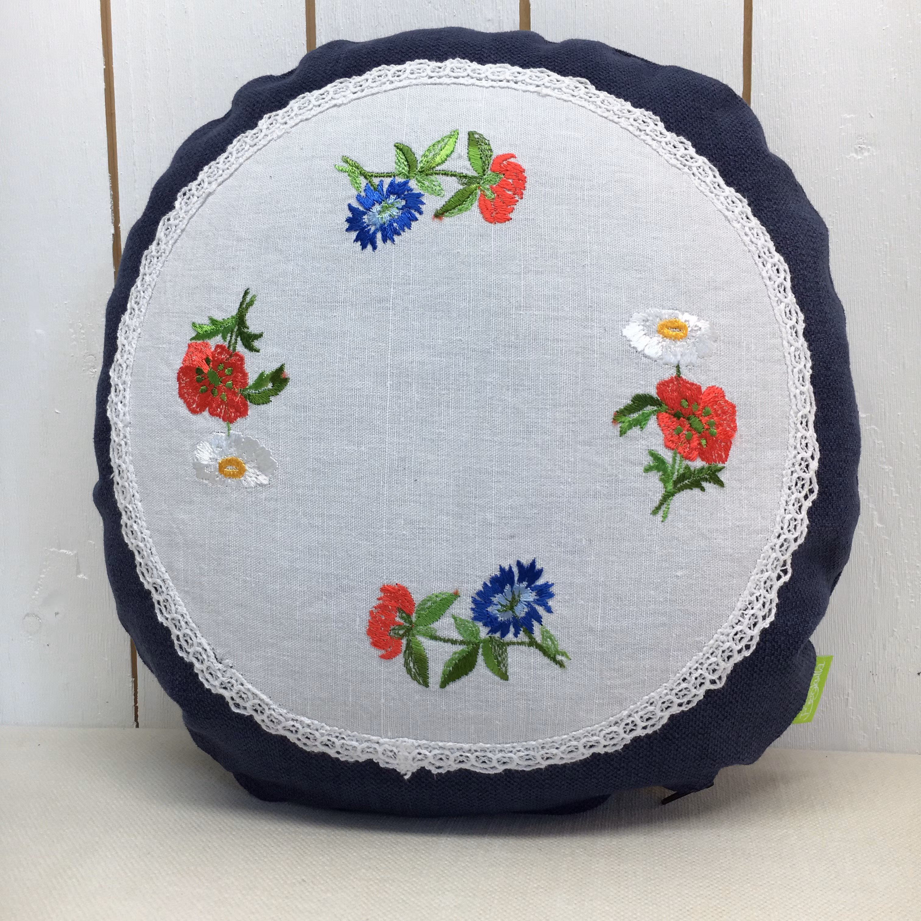 Rund Kudde Blomsterring