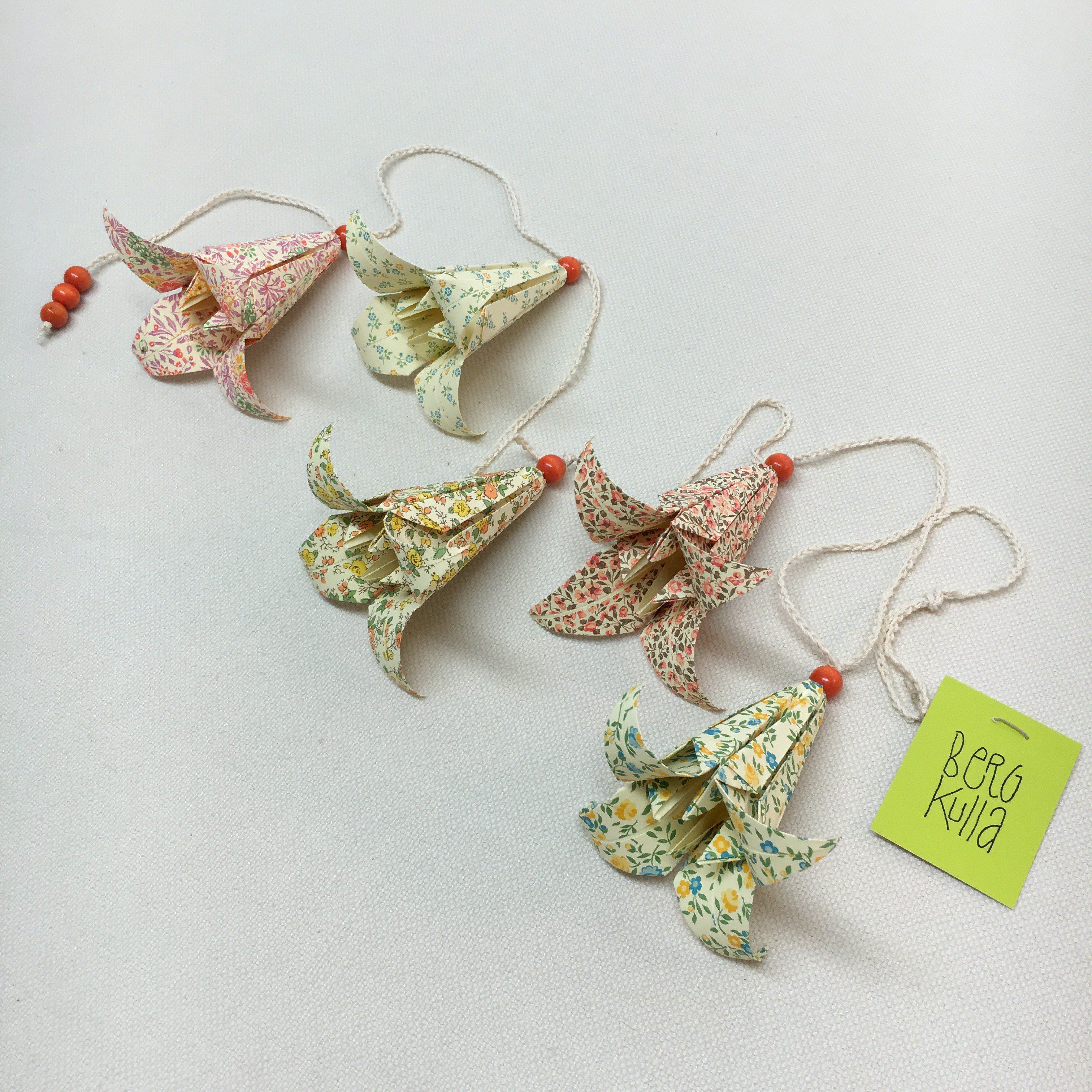 Origami-slinga Orange 2