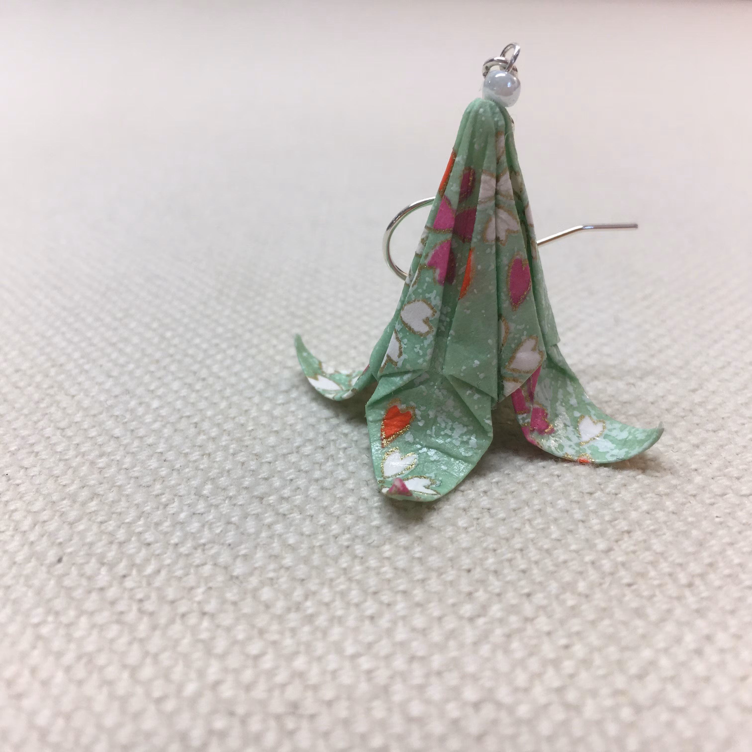 Örhänge Origami Lilja 1st