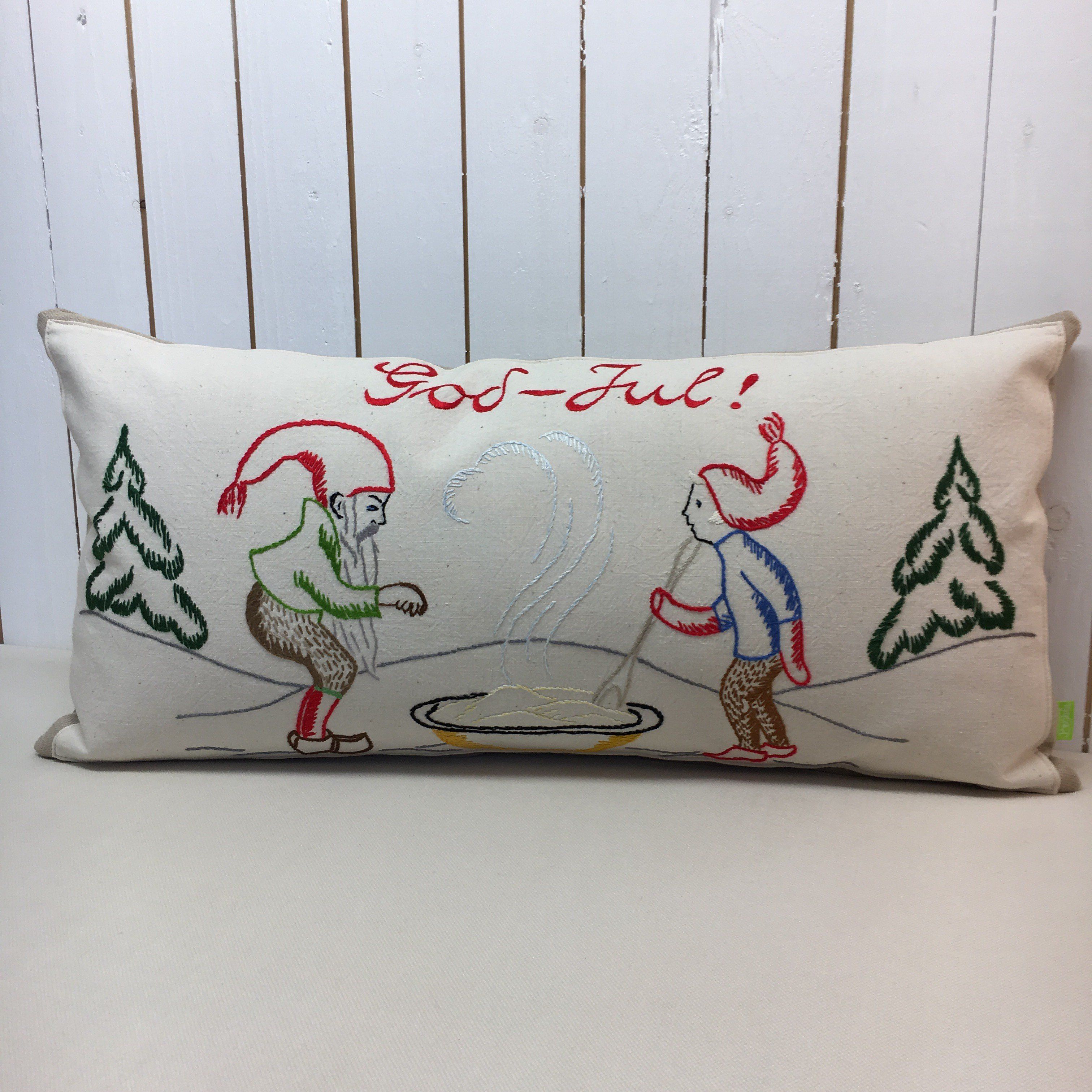 Julbonadskudde Tomtegröt