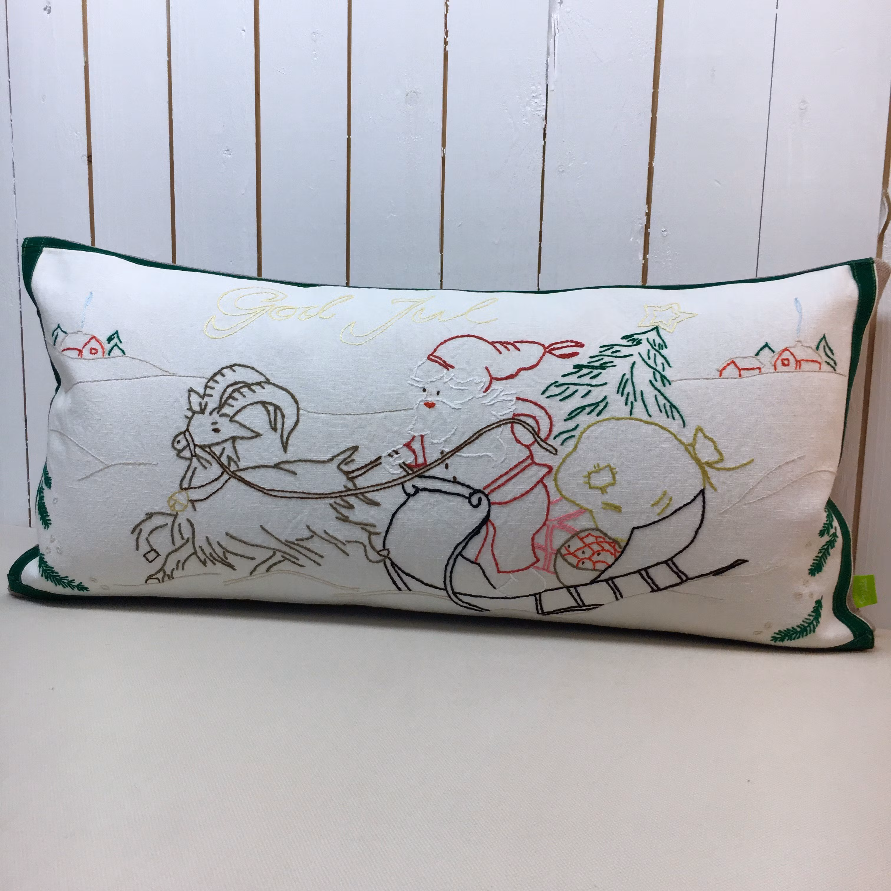 Julbonadskudde Tomtesläde