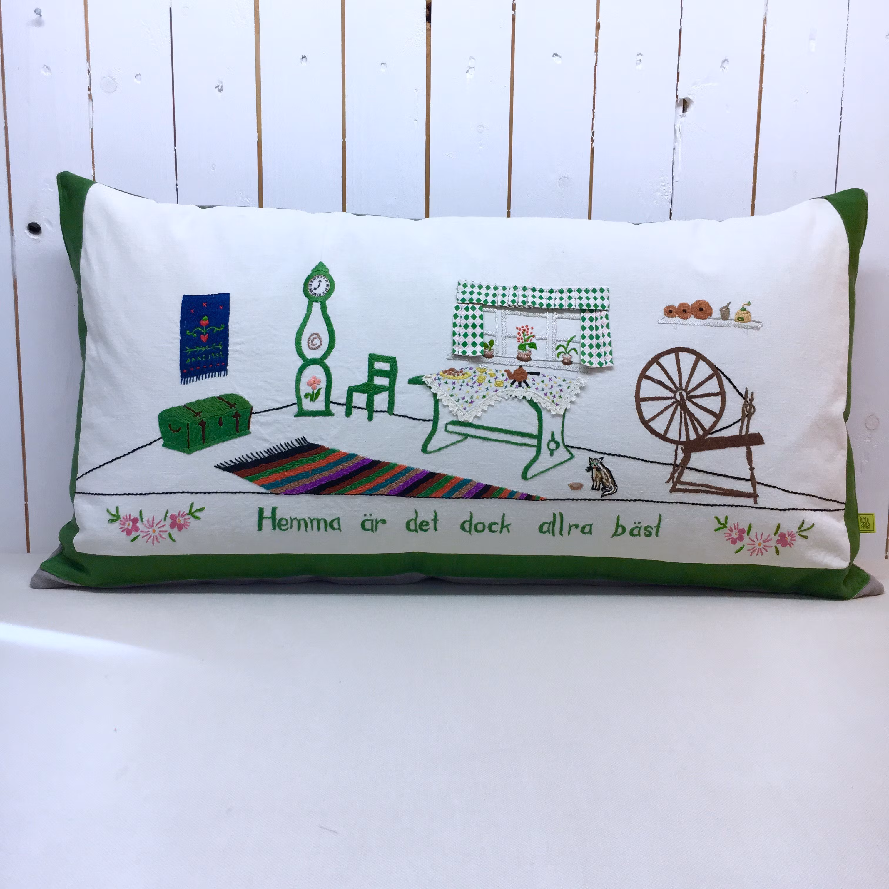 Bonadskudde Hemma är det dock