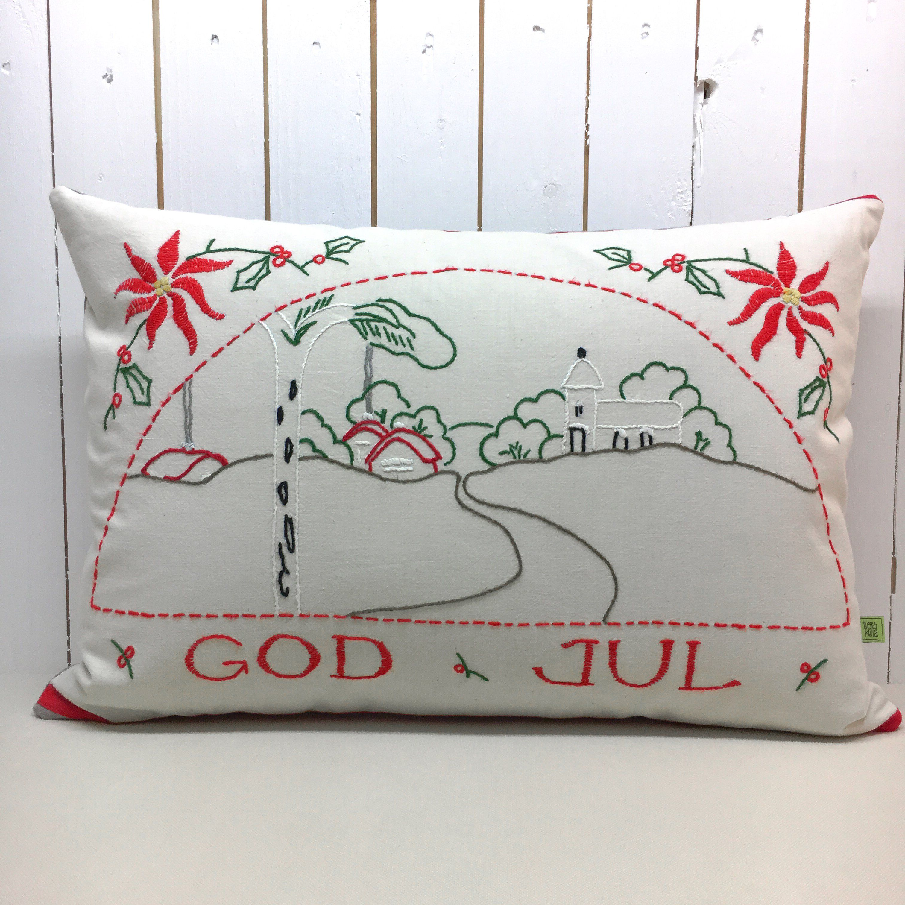 Julbonadskudde God Jul