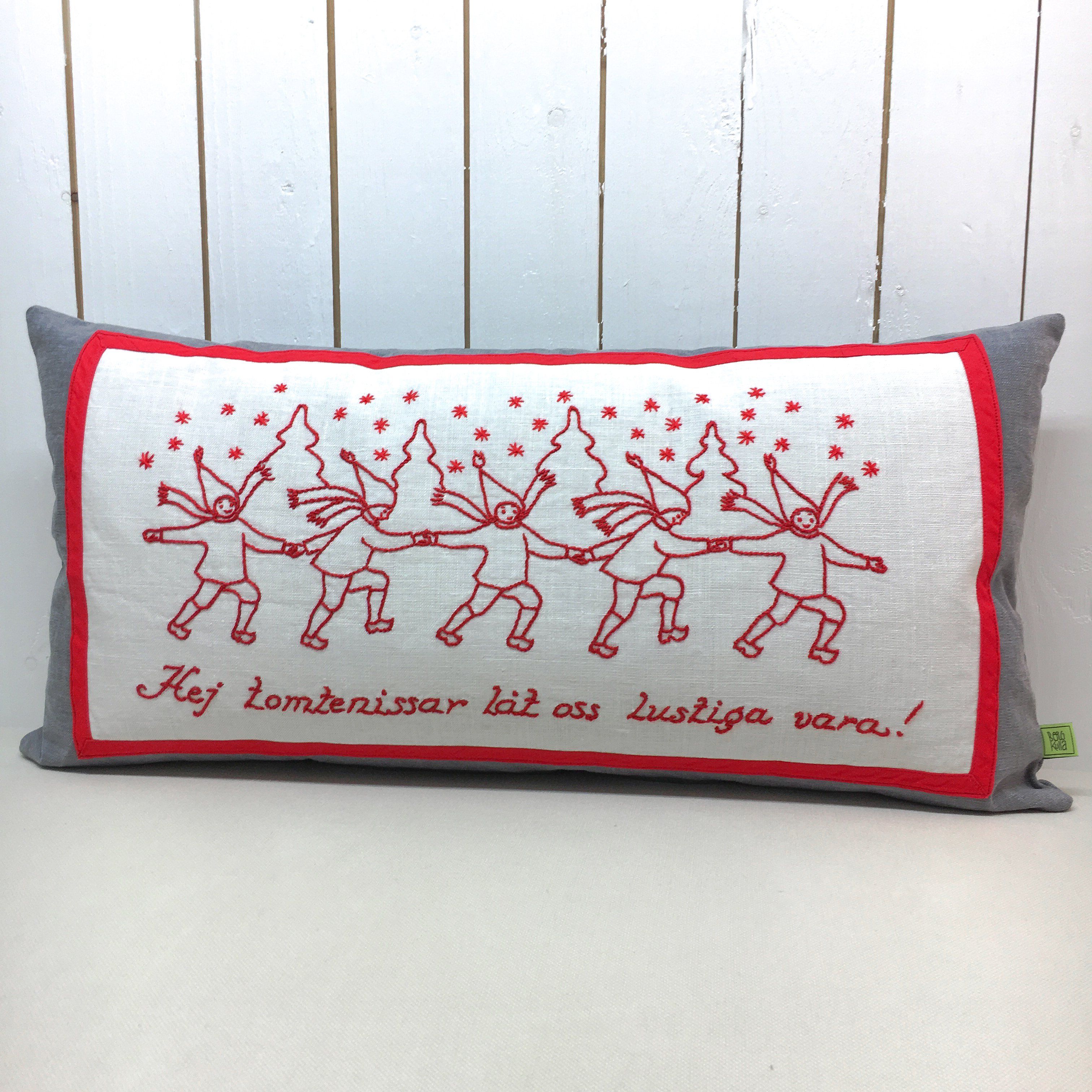 Julbonadskudde Hej tomtenissar